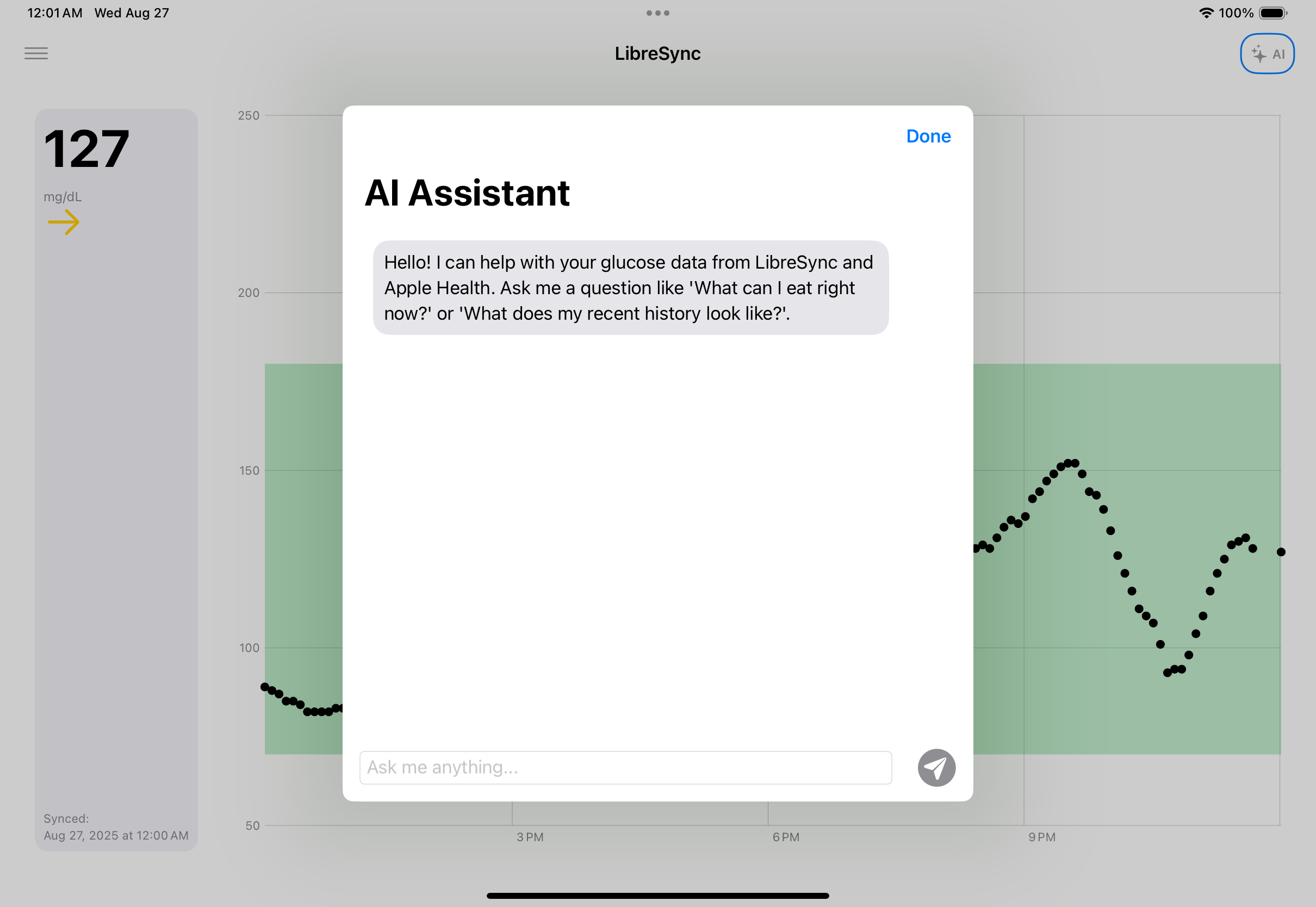LibreSync AI Assistant Chat